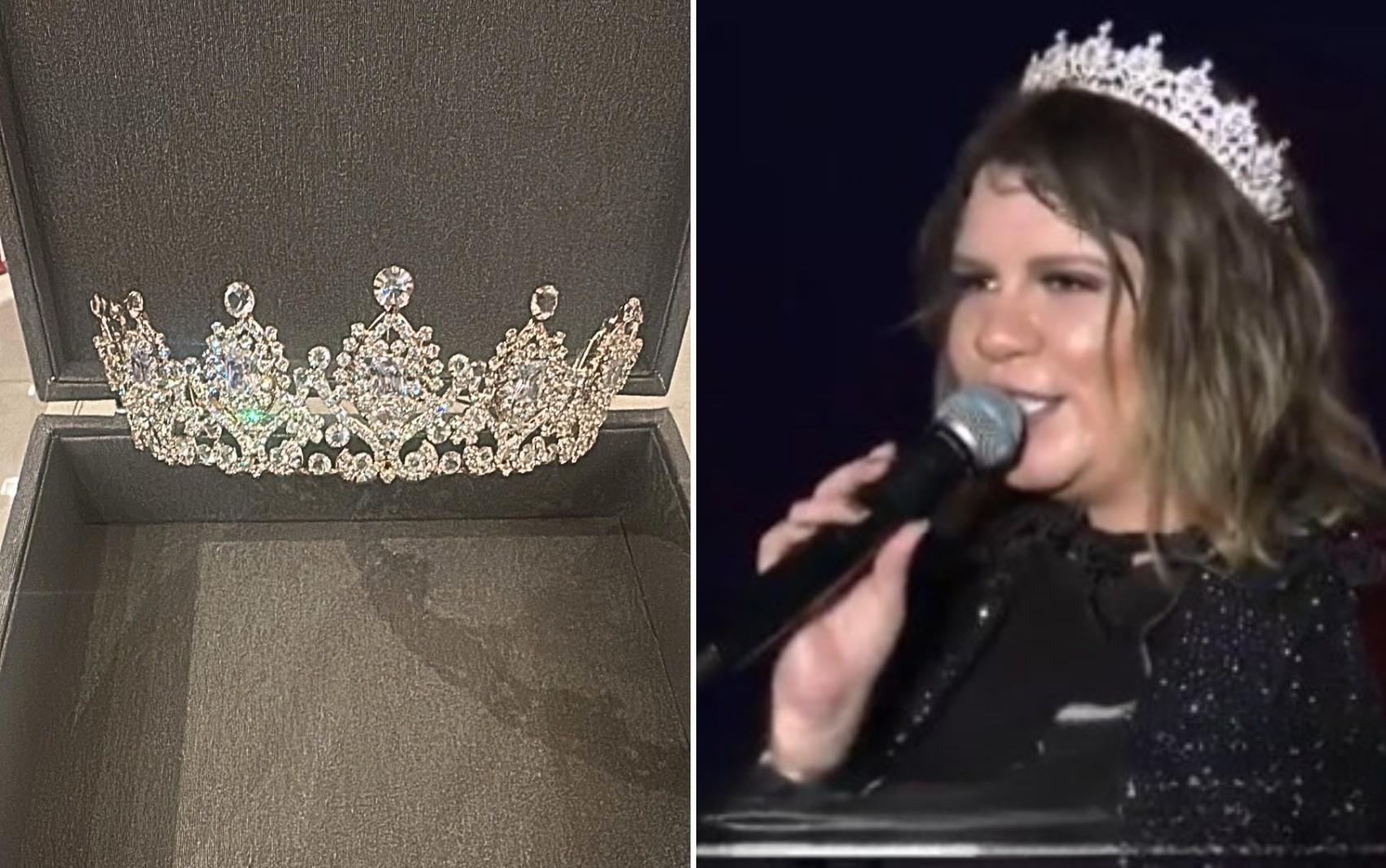 Marília Mendonça foi coroada Rainha do Caldas Country grávida de 7 meses do filho Léo em 2019 