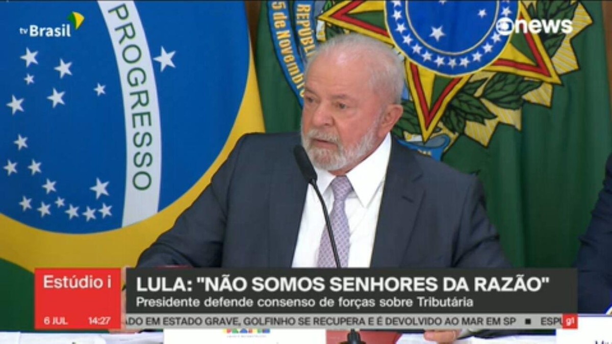 Reforma tributária não é 'o que cada um deseja', mas reflete 'correlação de forças' do Congresso, diz Lula