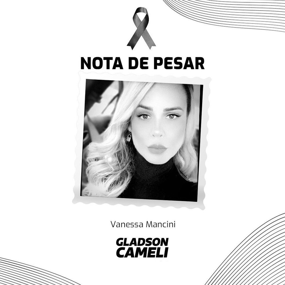 Governador do Acre Gladson Cameli publicou uma nota de pesar nas redes sociais — Foto: Redes Sociais