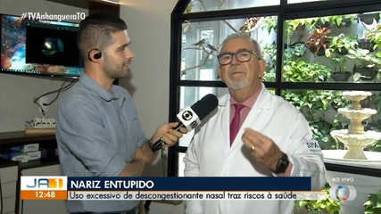 Uso excessivo de descongestionantes nasais pode trazer riscos à saúde