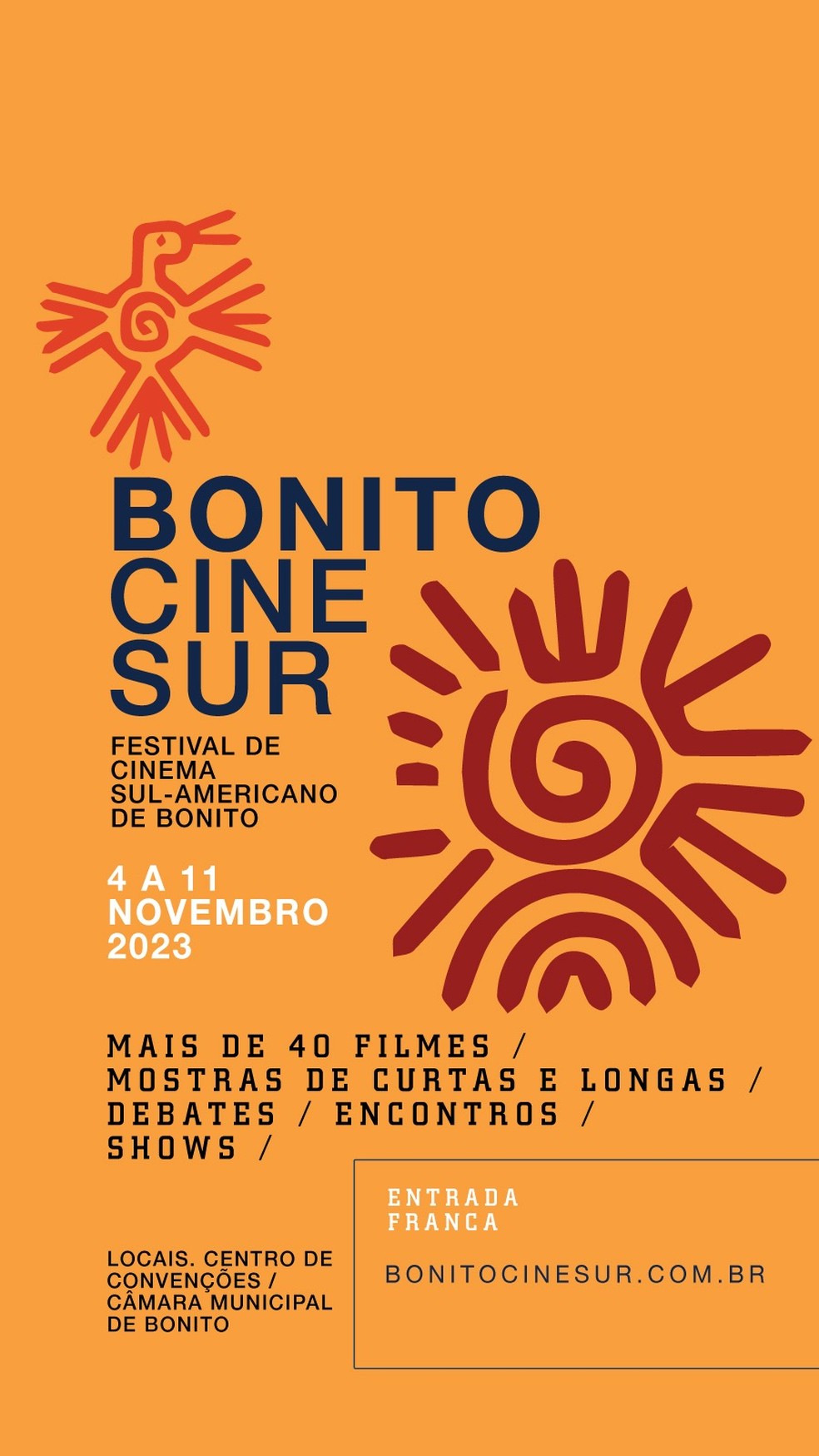 Festival de Cinema de Bonito - 2023. — Foto: Reprodução