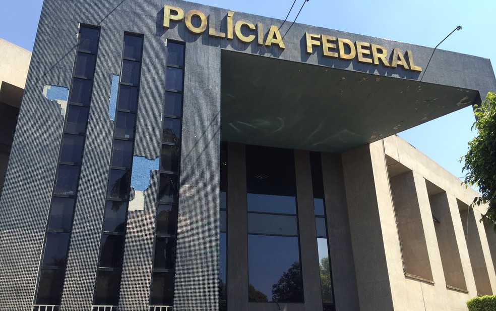 Fachada de prdio na Superintendncia da Polcia Federal em Braslia  Foto: Gabriel Luiz/G1