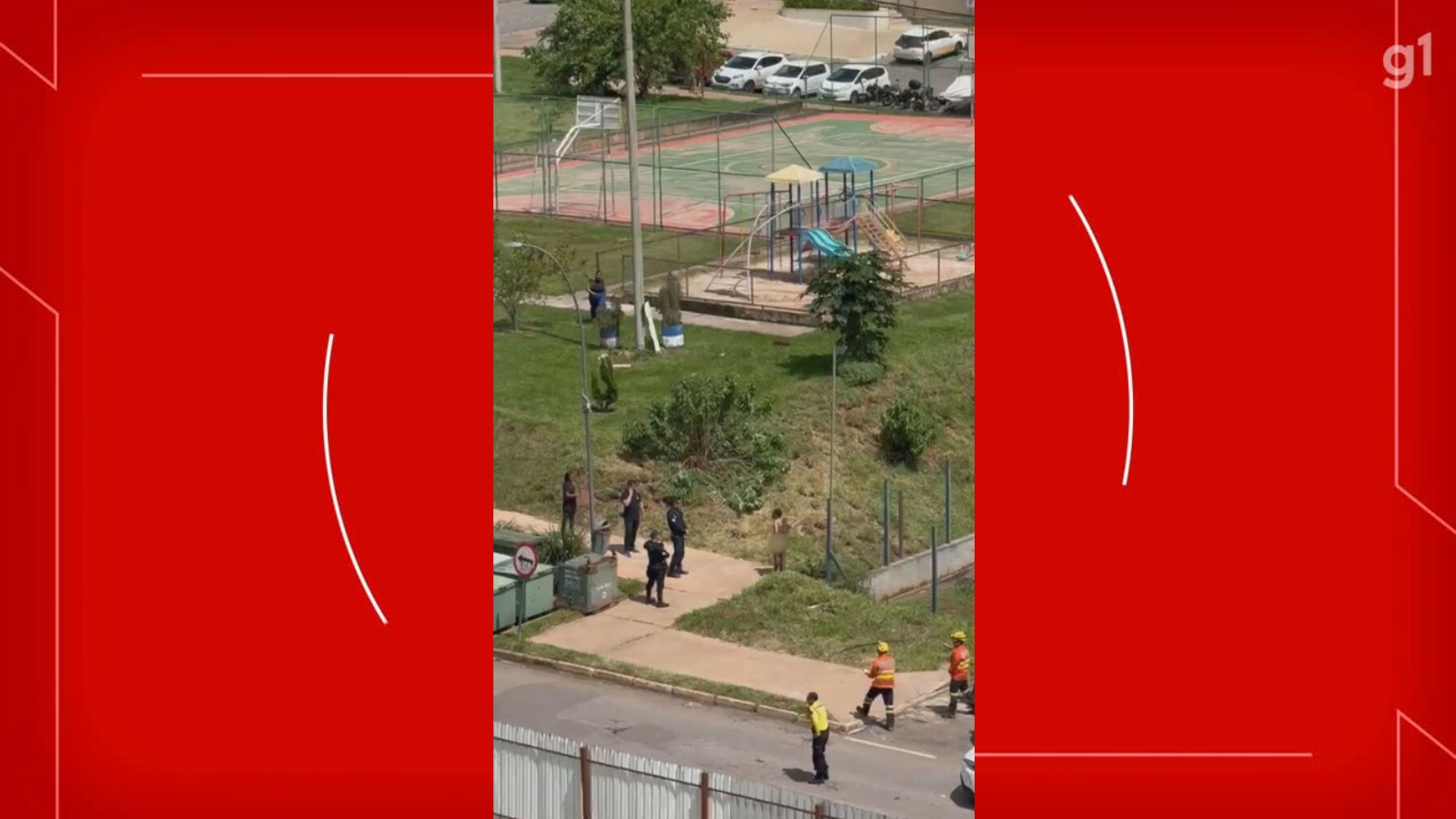 
Homem nu e sob efeito de drogas é detido com arma branca em Águas Claras, no DF 