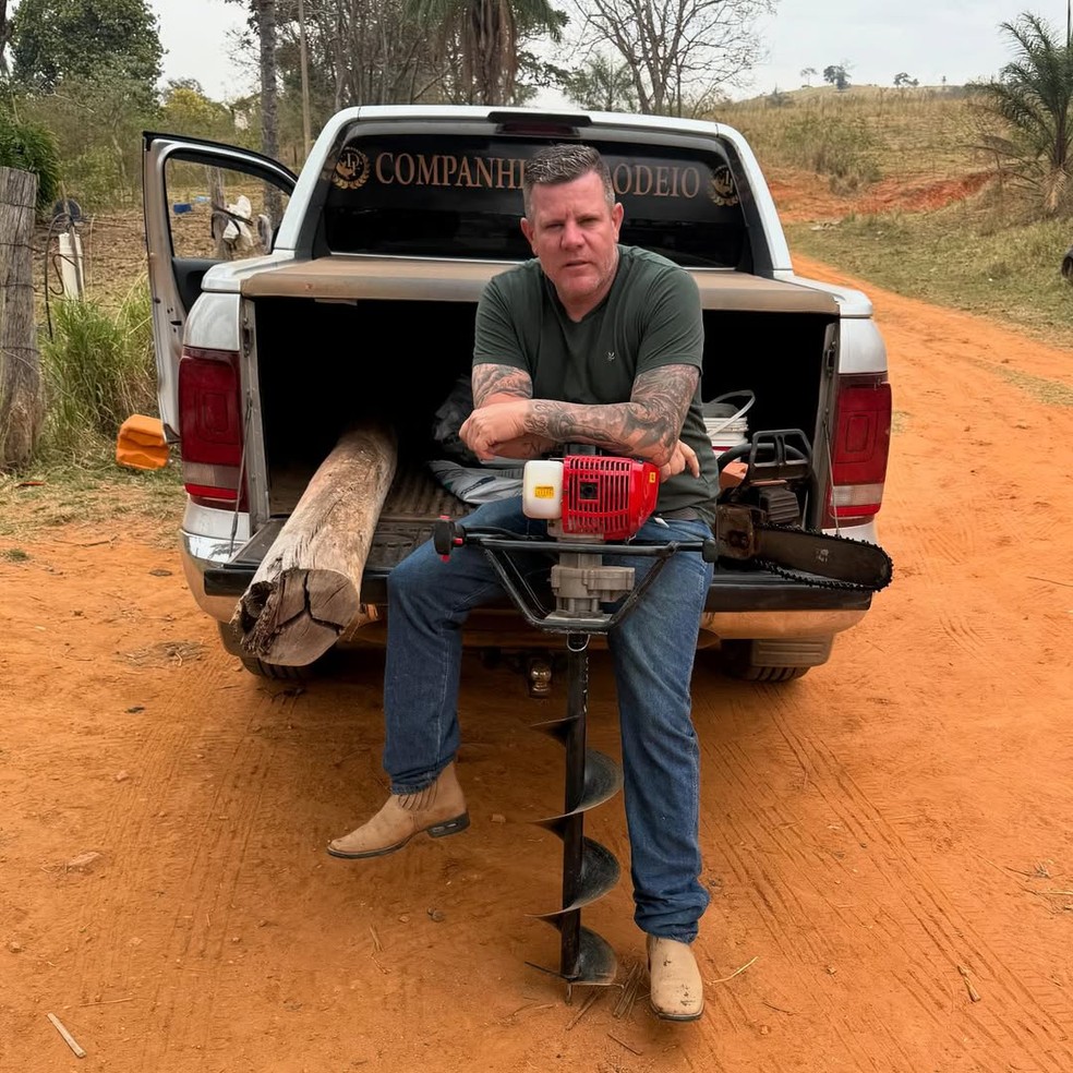 Eduardo Magrini, conhecido como 'Diabo Loiro', apontado como membro importante do PCC — Foto: Reprodução/Instagram