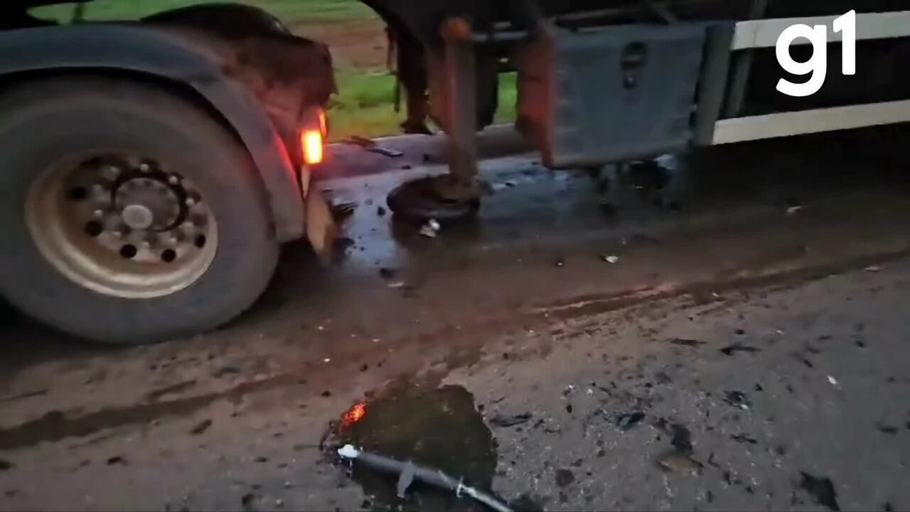 Motociclista morre em acidente de trânsito enquanto ia para o trabalho em fazenda de MT 