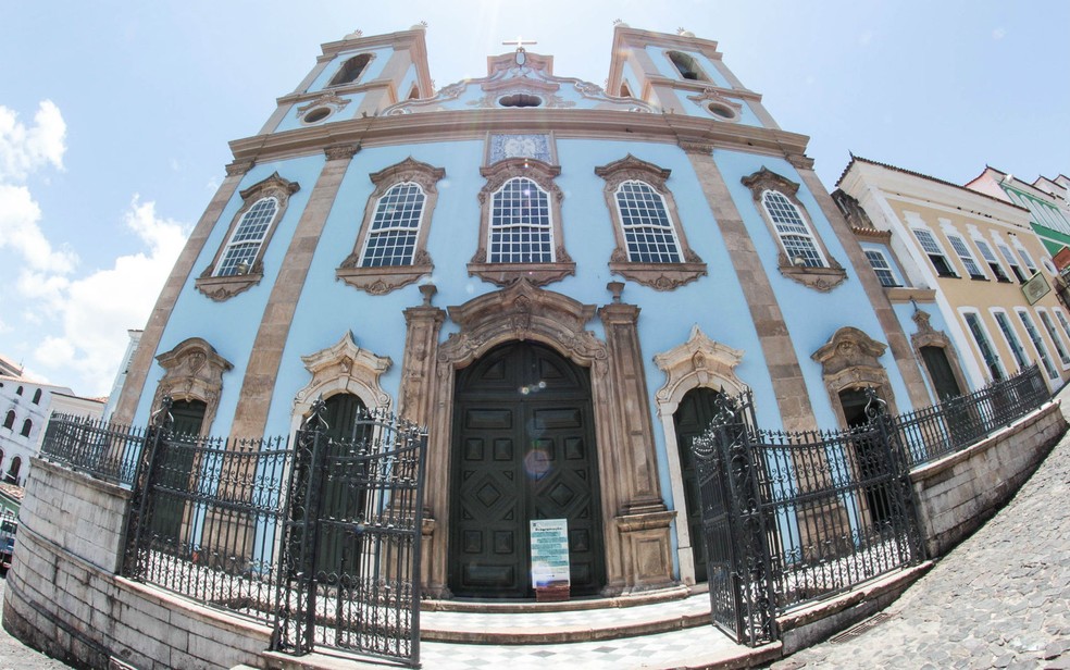 Igreja de Nossa Senhora do Rosário, em Salvador  — Foto: Egi Santana/G1 BA