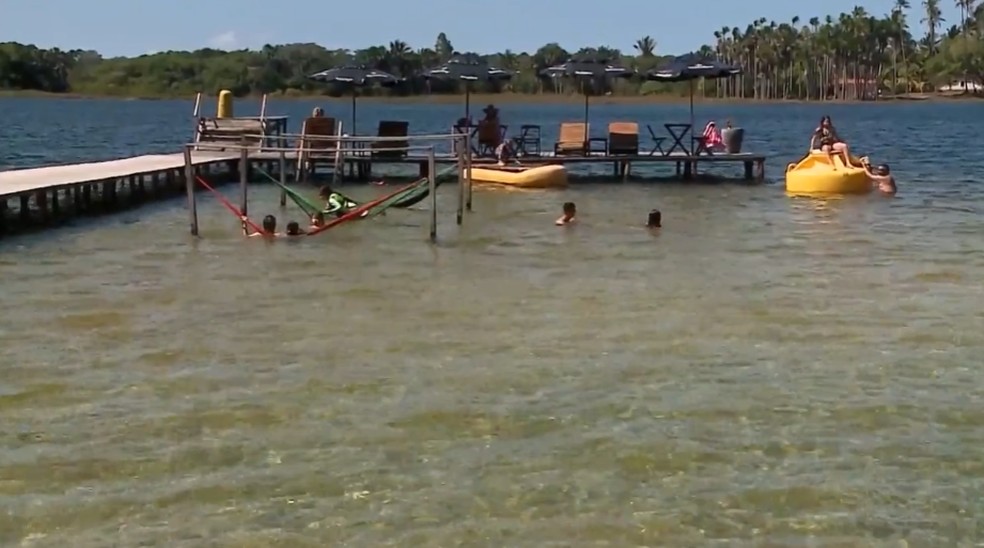 Lagoa do Cassó — Foto: Reprodução/TV Mirante