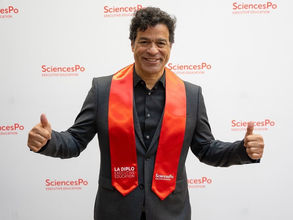 Raí fez mestrado na Sciences Po, em Paris — Foto: Reprodução/Instagram