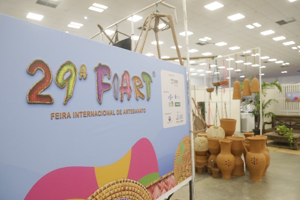 29ª edição da Feira Internacional de Artesanato (Fiart), em Natal — Foto: Raiane Miranda