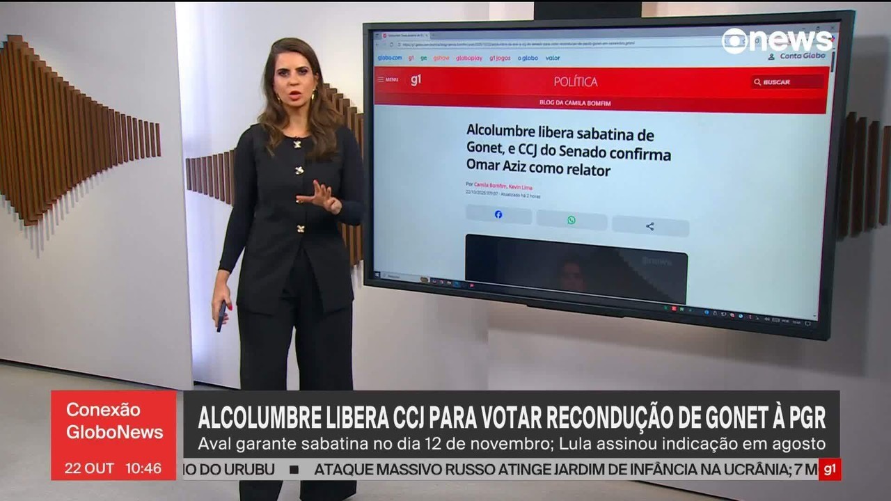 Senado analisa nesta quarta recondução de Gonet ao comando da Procuradoria-Geral da República