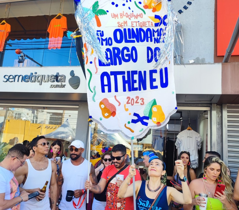Bloco 'Amo Olinda, mas não Largo do Atheneu' sai às ruas nesta sexta-feira  — Foto: Divulgação