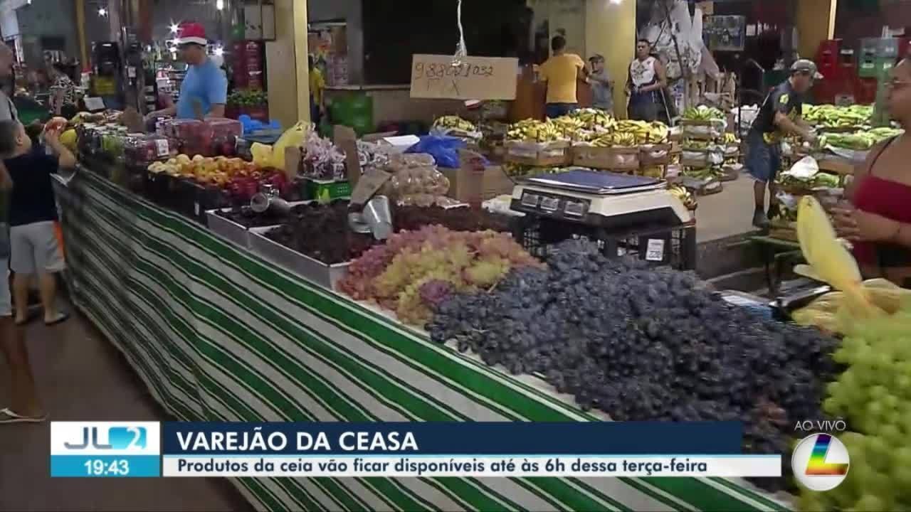 Feirão do Ceasa oferta produtos natalinos até esta terça-feira, em Belém