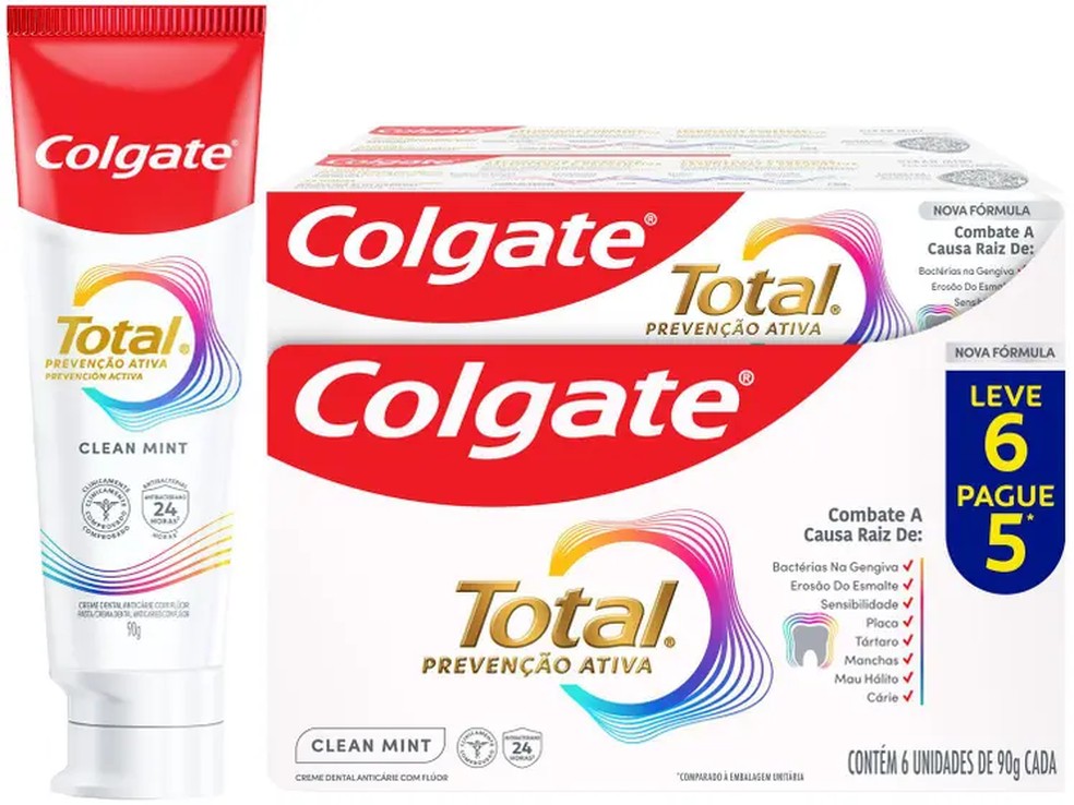 Colgate Clean Mint — Foto: Divulgação