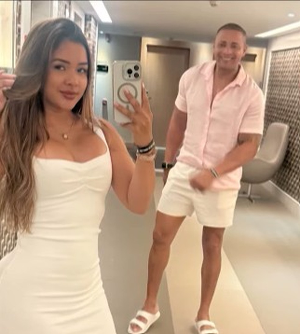Alex Bispo dos Santos é acusado de matar a esposa Maria Katiane Gomes da Silva, de 25 anos, em novembro do ano passado. — Foto: Reprodução/Redes Sociais