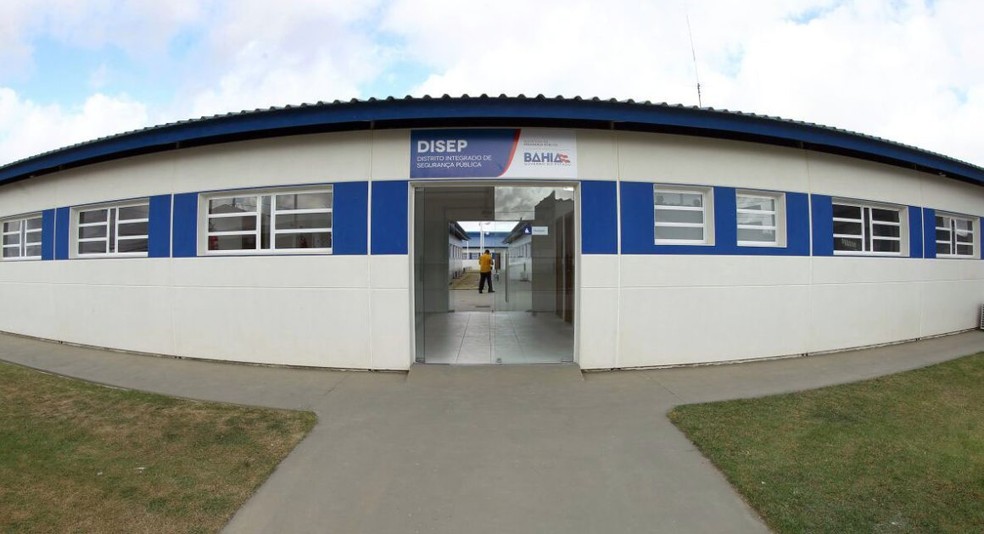 Distrito Integrado de Segurança Pública em Serrinha, na Bahia — Foto: Pedro Moraes/Governo da Bahia