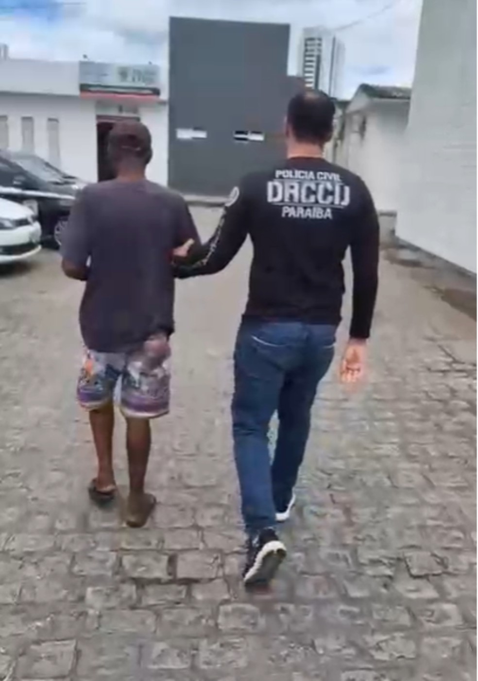 Homem é preso suspeito de estupro de vulnerável e condenação por violência doméstica — Foto: Reprodução/Polícia Civil da Paraíba