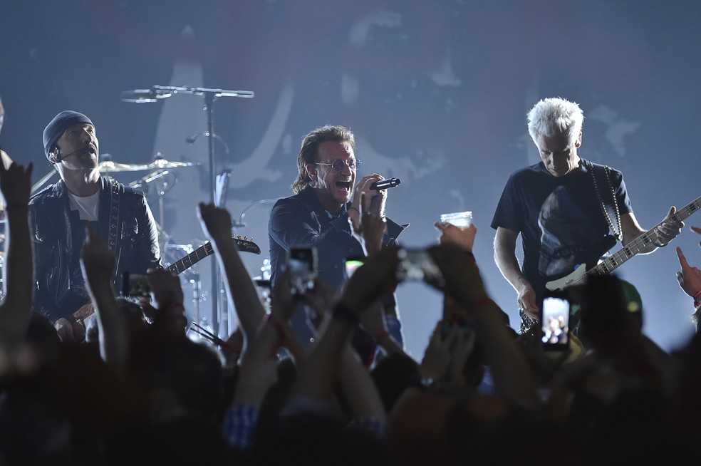 Banda deve se apresentar outras 25 vezes em Las Vegas — Foto: James Dolan / Associated Press