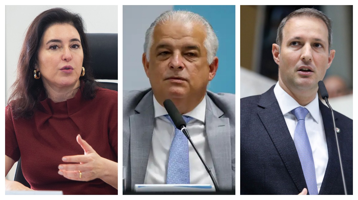 Quaest para o Senado em SP: Simone Tebet, Márcio França e Guilherme Derrite lideram cenários