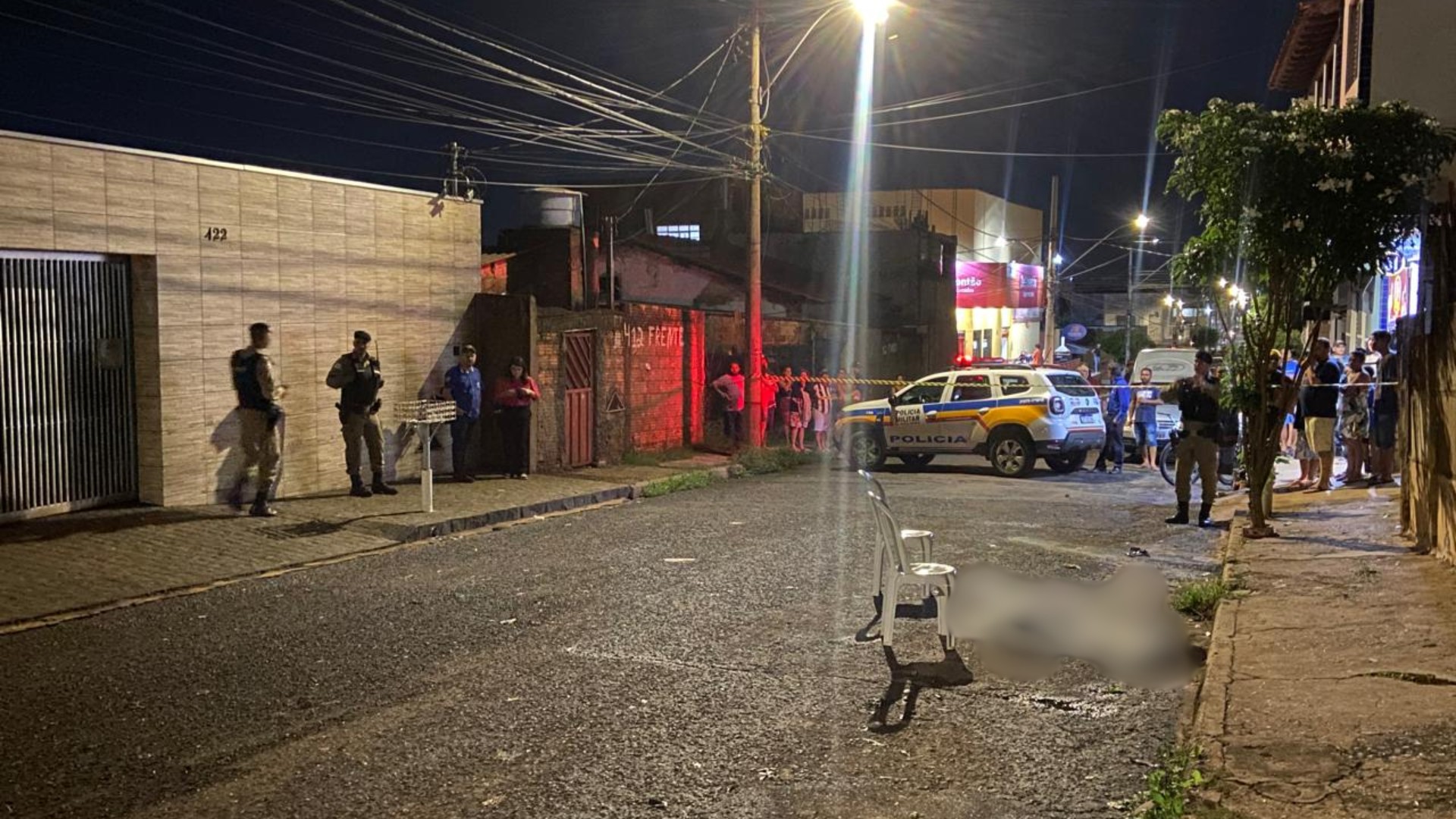 Idosa tem crânio esmagado após acidente no Bairro Lagoinha, em Uberlândia