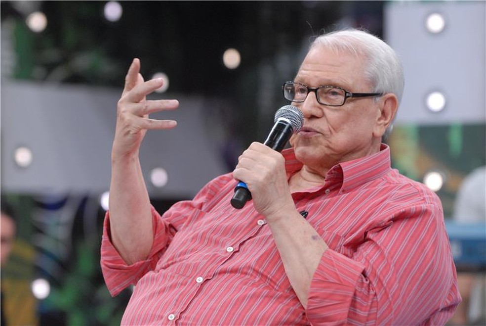 O humorista Ary Toledo, de 87 anos. — Foto: Reprodução/TV Globo