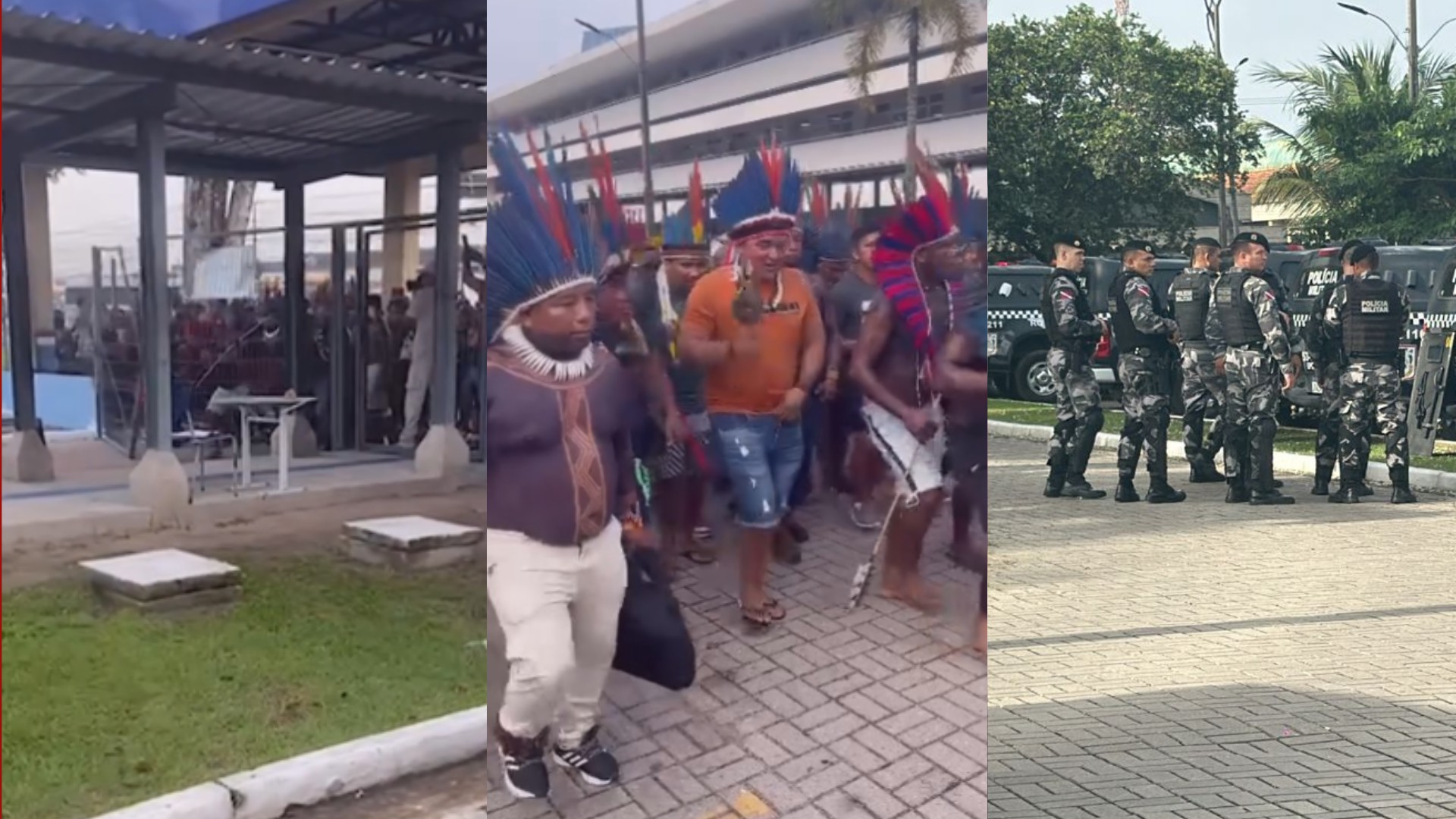 Indígenas ocupam sede da Seduc durante protesto em Belém