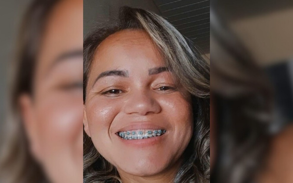 Cuidadora de idosos Cintia Ribeiro Barbosa, de 38 anos, foi encontrada morta com sinais de estrangulamento, em Goiânia — Foto: Reprodução/Redes Sociais