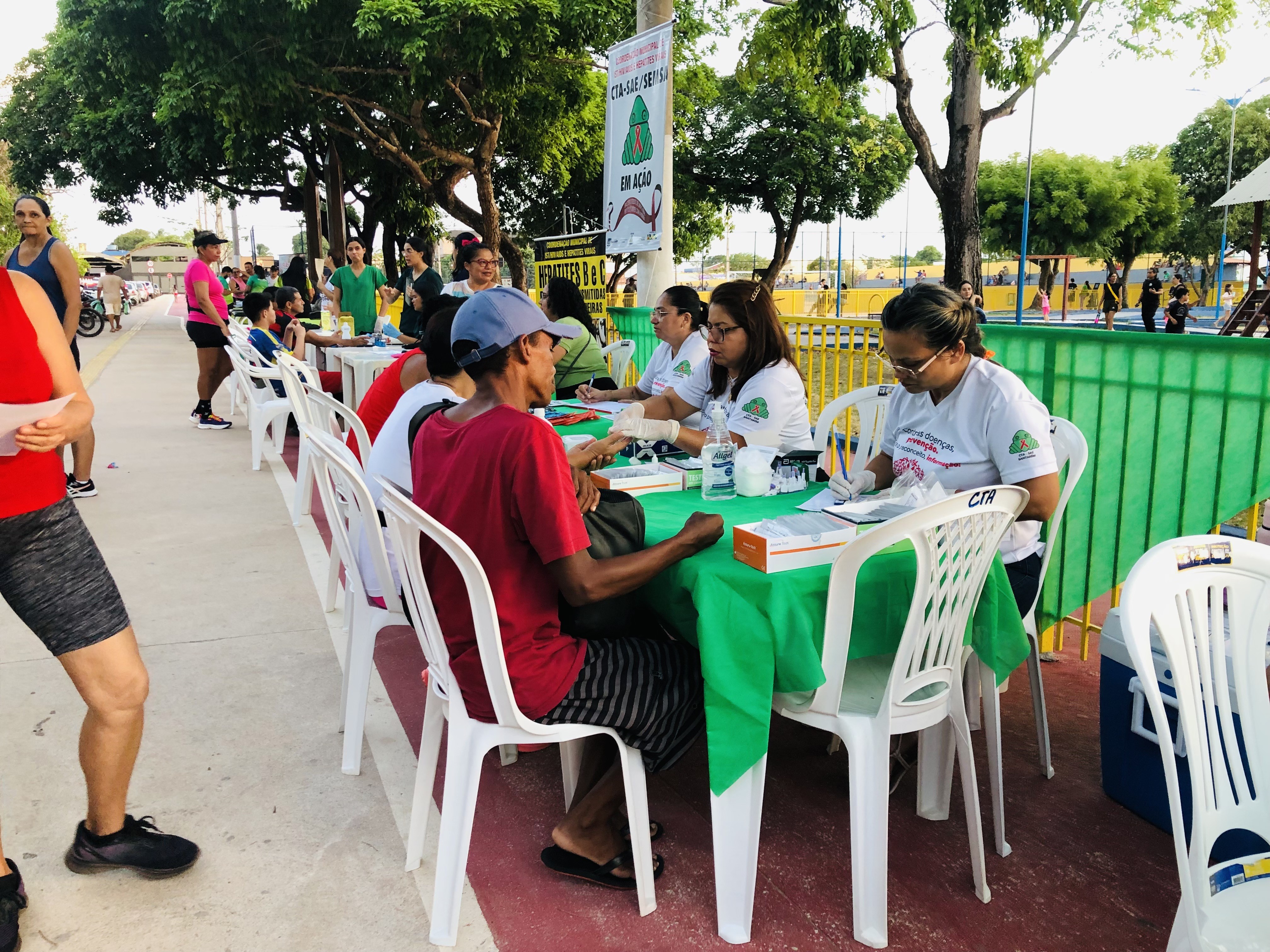 CTA/SAE realiza mais de 2 mil testes rápidos no 'Dezembro Vermelho'