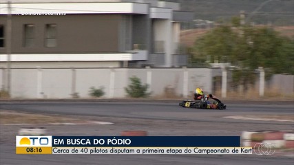 Treinos marcam a preparação de atletas para primeira etapa do Campeonato de Kart