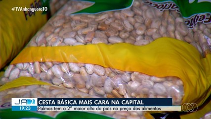 Cesta básica está mais cara em Palmas