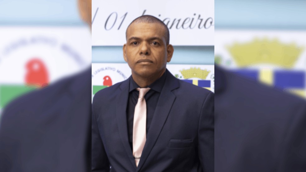 1 de 1
Juninho Souza, vereador em Santa Cruz do Rio Pardo (SP) pelo Uni&atilde;o Brasil &mdash; Foto: C&acirc;mara Municipal de Santa Cruz do Rio Pardo/Reprodu&ccedil;&atilde;o