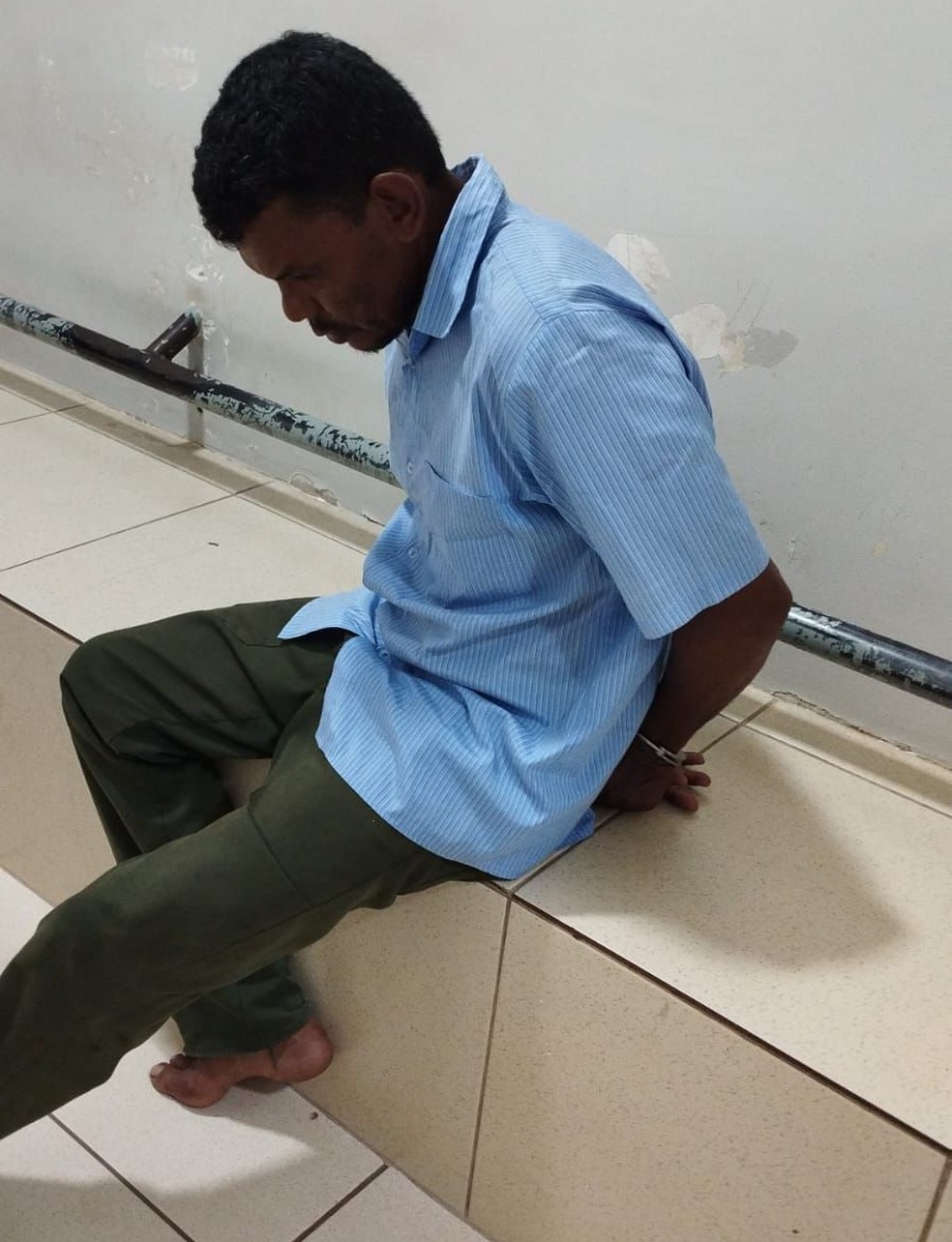 Pastor foi transferido para Rio Branco pela polícia por medo de represálias da comunidade — Foto: Arquivo/Polícia Civil