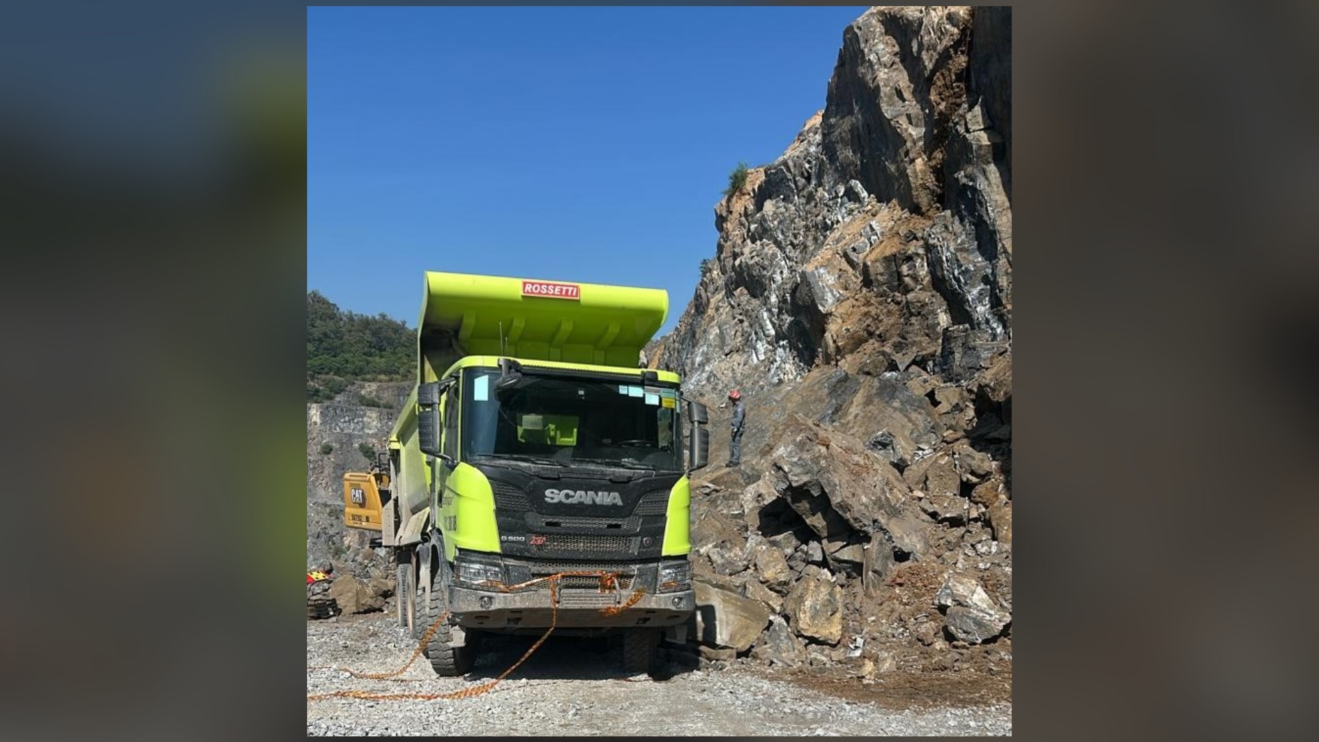 Novo deslizamento é registrado em pedreira onde trabalhador morreu há 4 dias em Salto de Pirapora