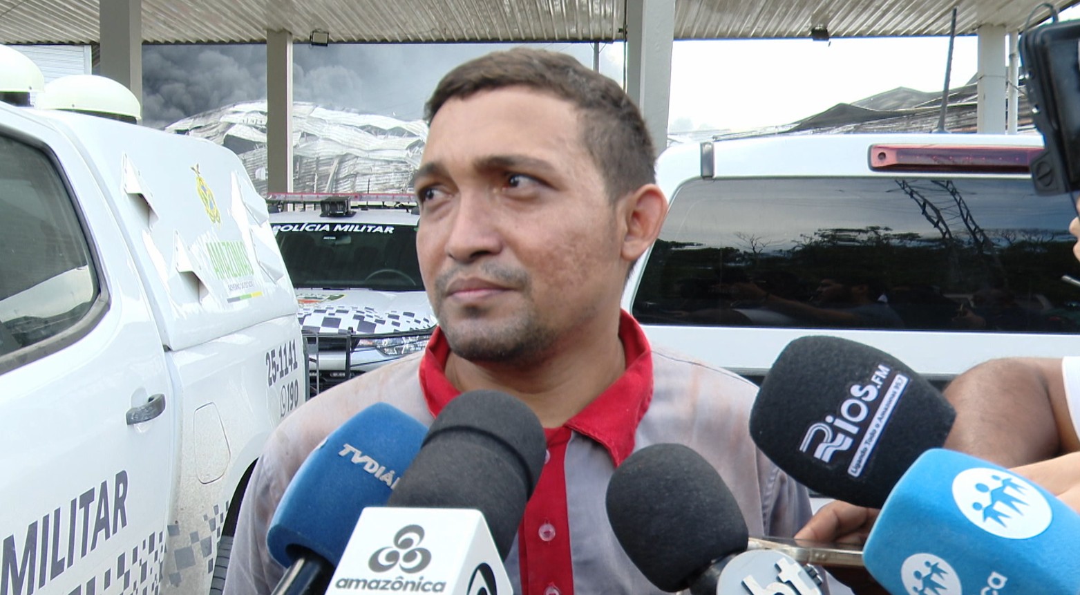 Brigadista relembra início de incêndio de grandes proporções em fábricas em Manaus; 'só deu tempo de correr'