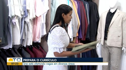 Sine oferece mais de 1 mil vagas de emprego temporário no Tocantins