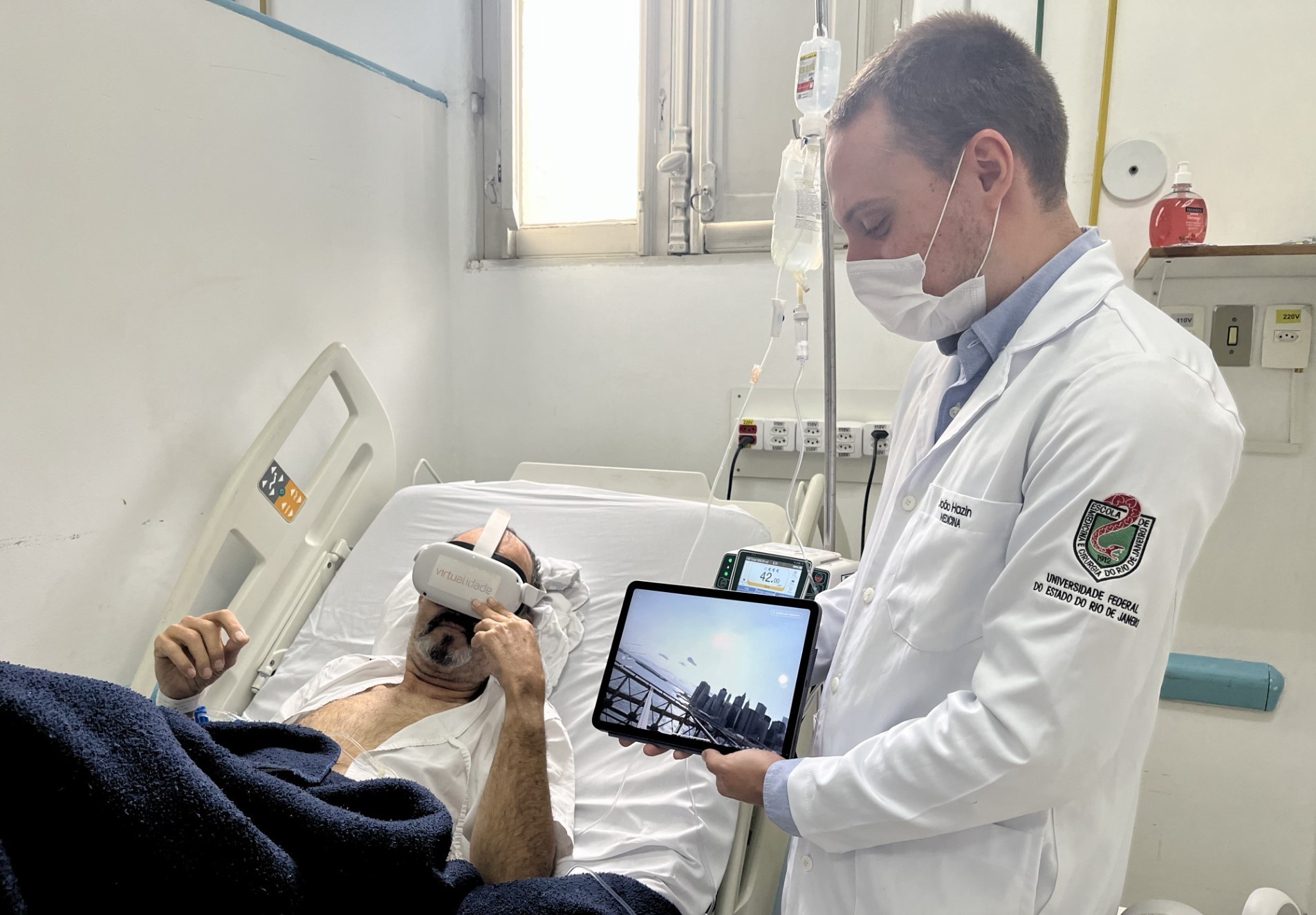 Faculdade de medicina utiliza realidade virtual para aumentar bem-estar dos pacientes
