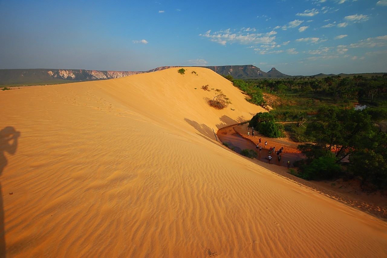 Dunas do Jalapão são fechadas para visitação após incêndios florestais na região