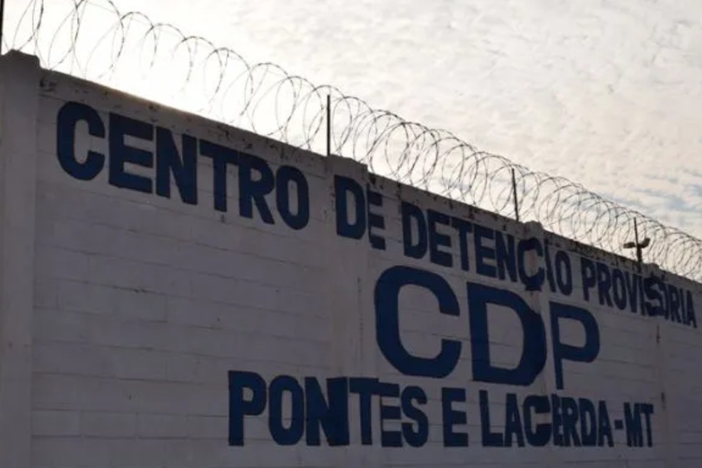 Centro de Denteção Provisória - Pontes de Lacerda — Foto: Reprodução
