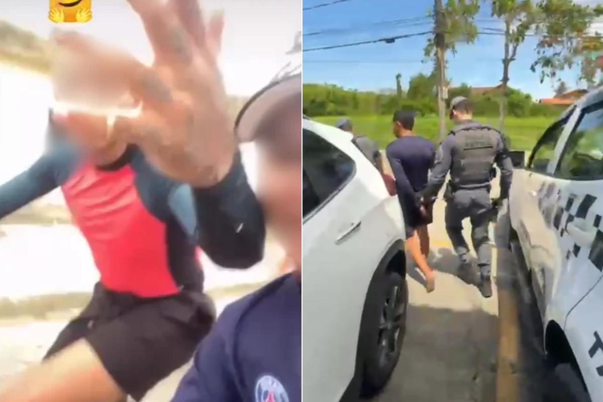 Suspeitos exibem roubos de correntinhas na web e são detidos no litoral de SP; VÍDEO