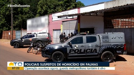Operação da Polícia Civil cumpre mandados de busca e apreensão contra PMs em Palmas
