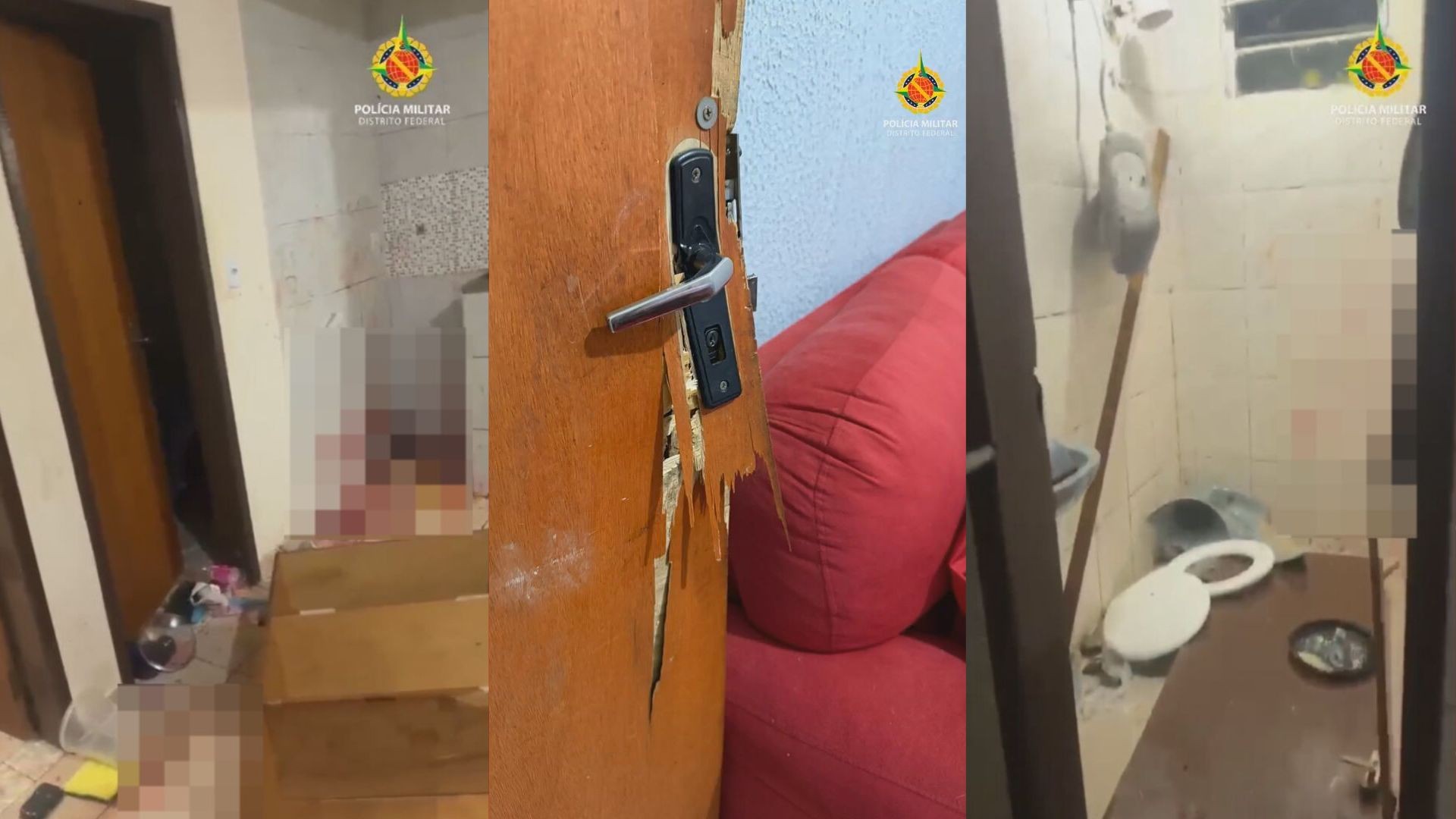 Suspeito de tentativa de feminicídio é preso no DF; vítima foi levada ao hospital em estado grave