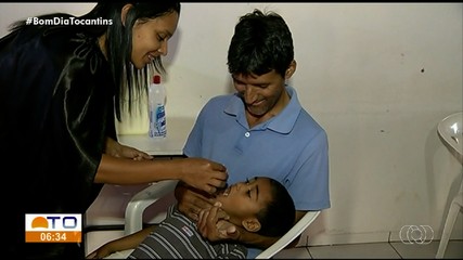 Campanha de vacinação contra poliomielite em Palmas será encerrada nesta sexta-feira (14)