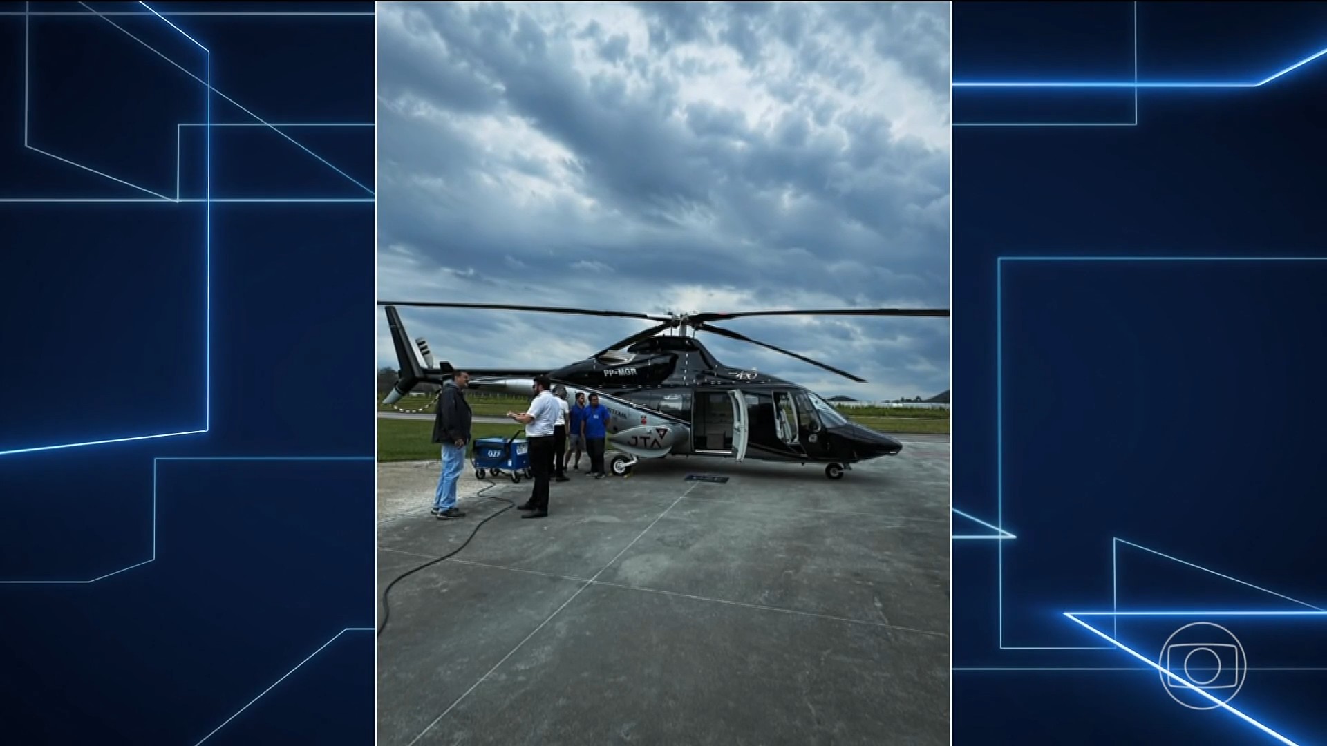 Helicóptero com o cantor Rick e outras 4 pessoas voava em 'espaço aéreo não controlado', diz FAB; entenda o termo