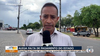 Hospital Dom Orione, em Araguaína, suspende cirurgias eletivas pelo SUS