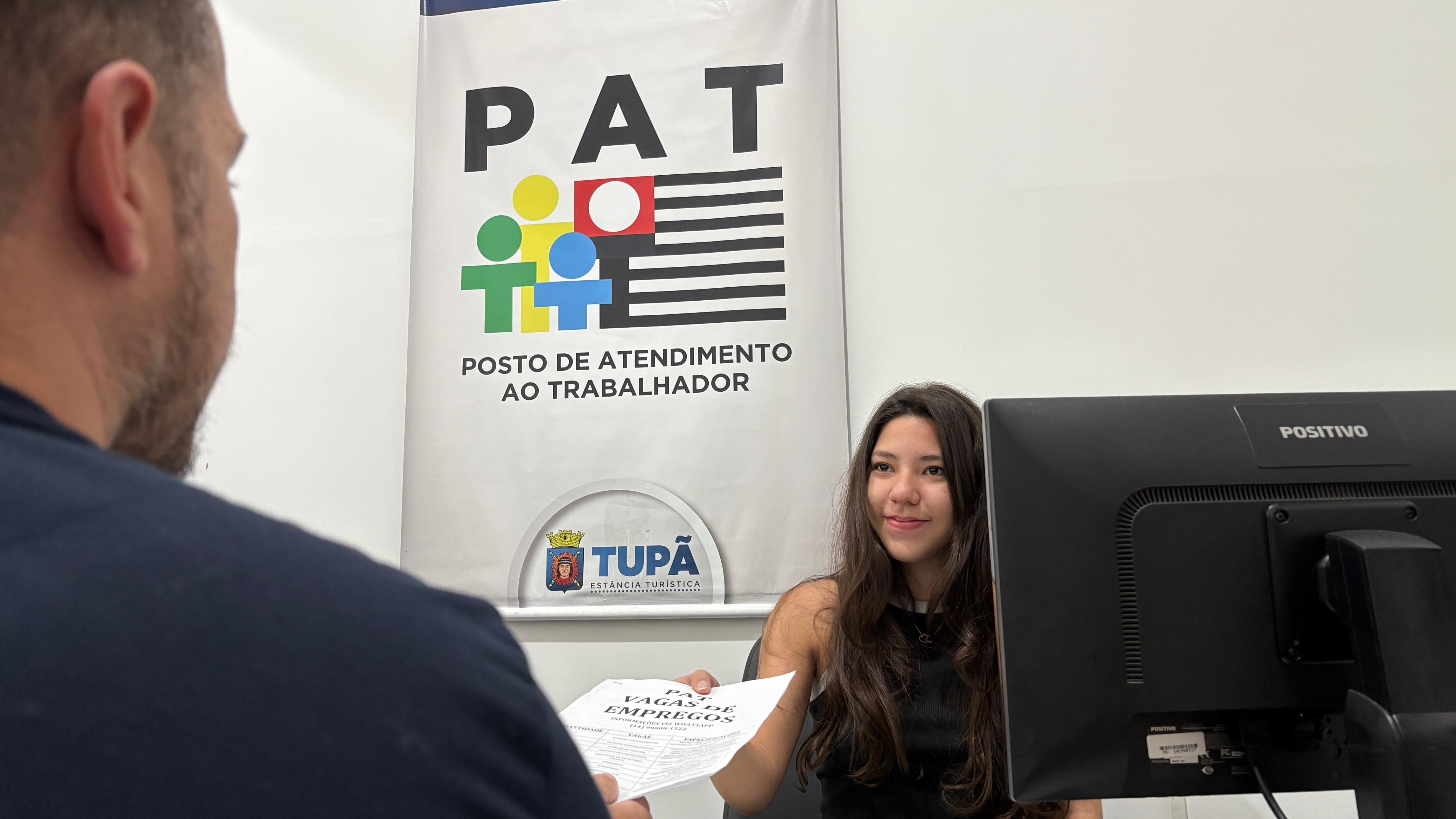 PAT já colocou mais de 300 tupãenses no mercado de trabalho neste ano