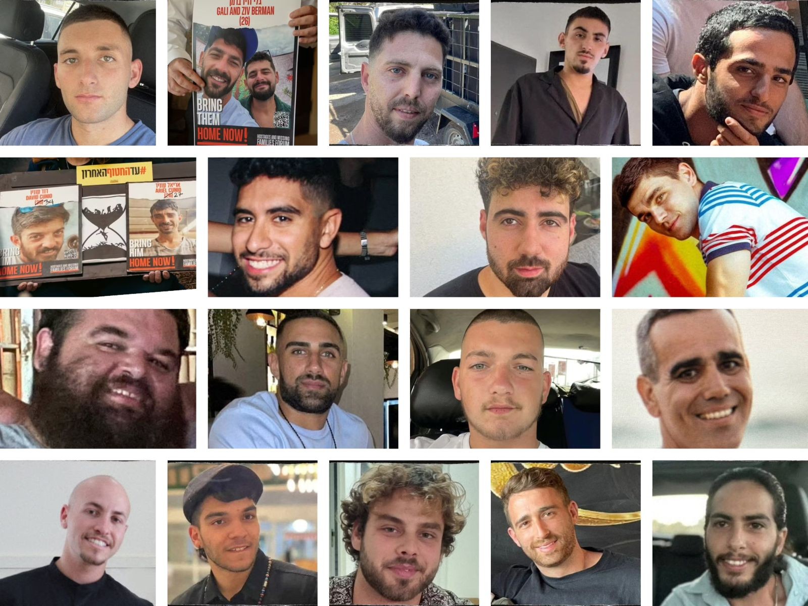 Quem são os 20 reféns israelenses em poder do Hamas que devem ser libertados após cessar-fogo