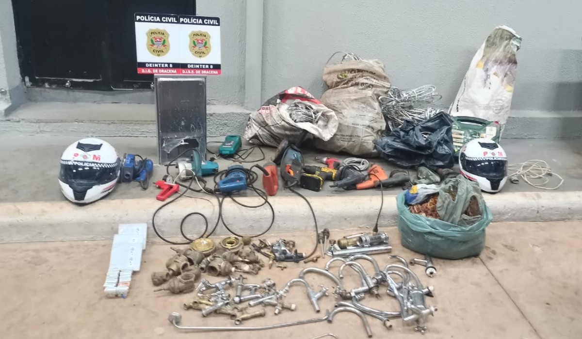 Homem é preso suspeito de receber produtos furtados como pagamento de drogas em Dracena