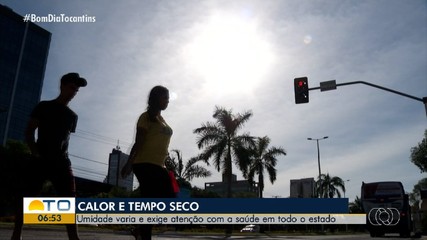 Calor e tempo seco: veja os cuidados com a saúde nesta época do ano