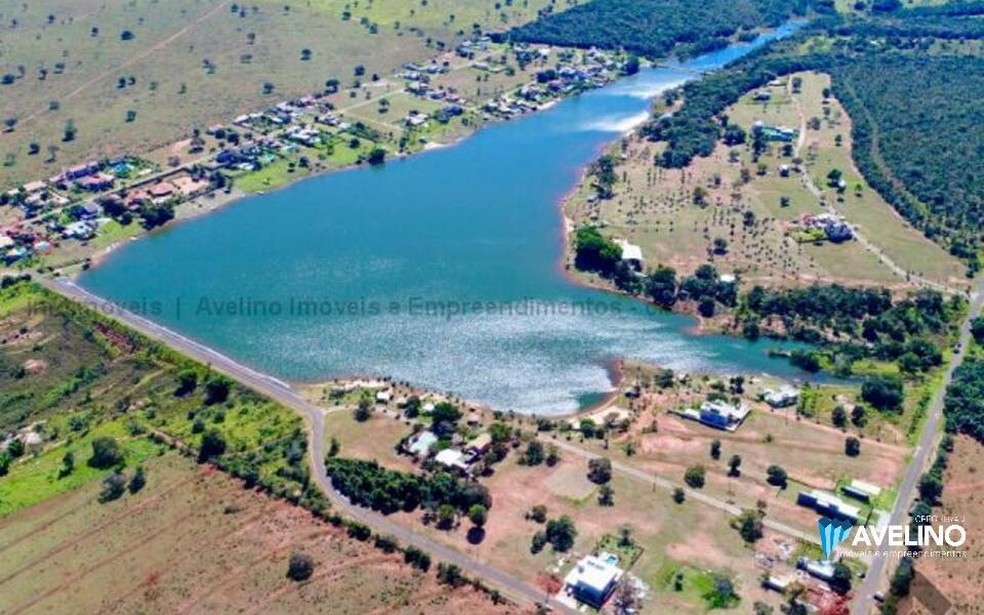 Nasa Park antes do rompimento da represa. — Foto: Avelino Imóveis/Reprodução