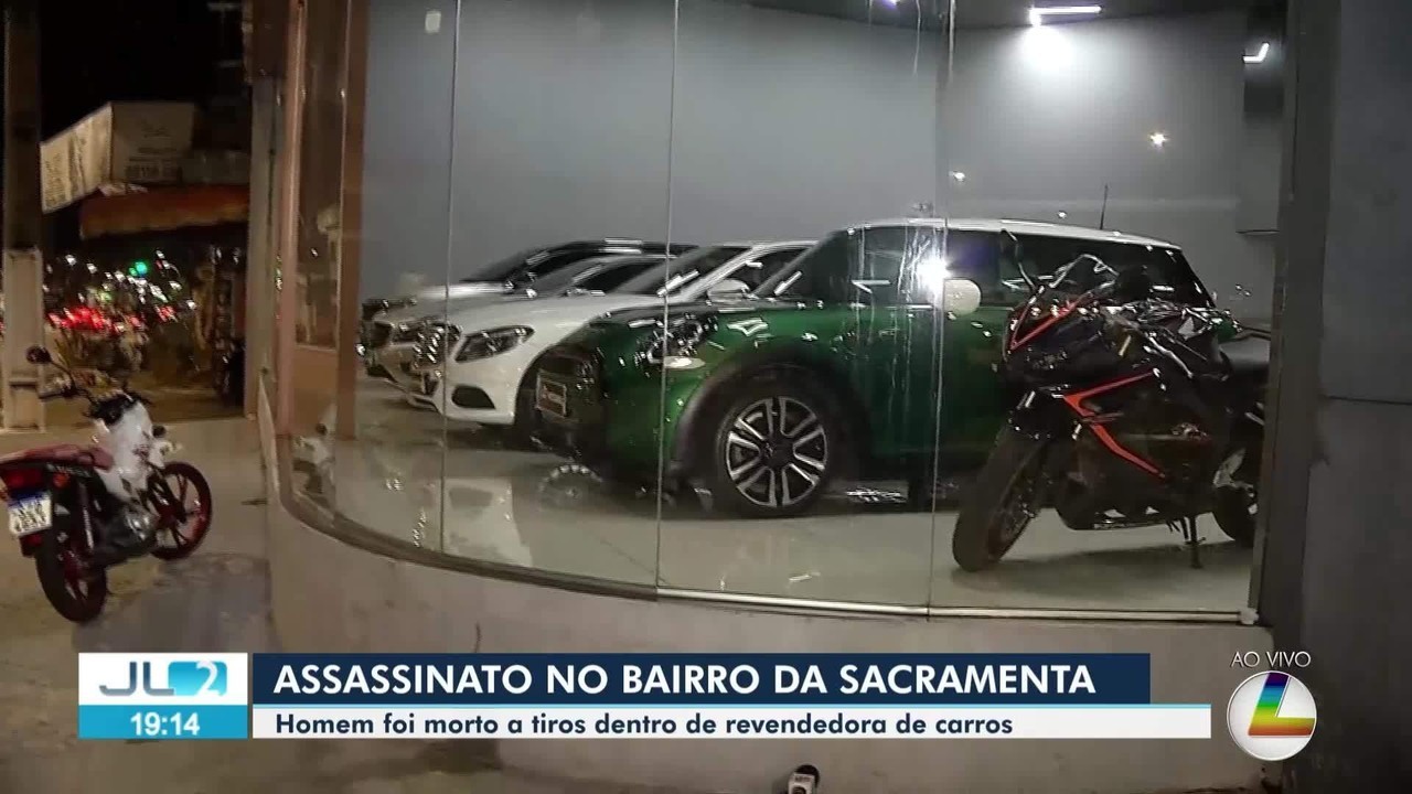 Assaltante é morto ao tentar roubar cordão de cliente armado dentro de loja de carros em Belém
