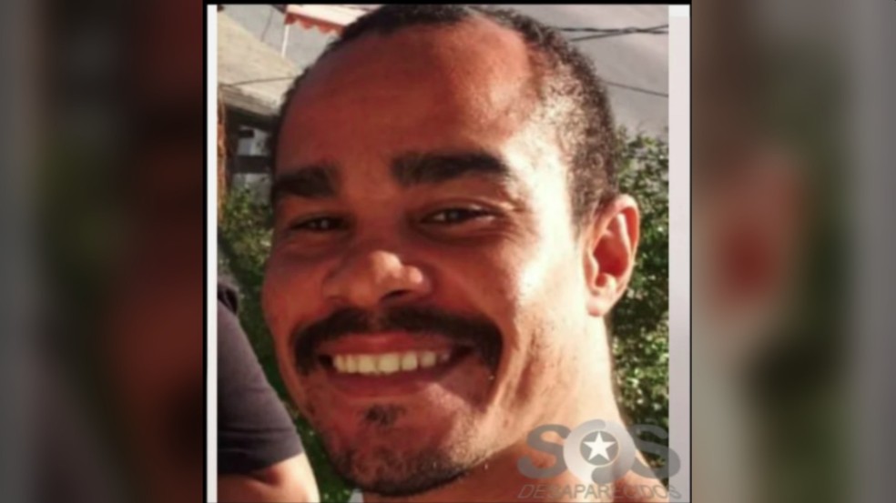 Marcus Vinicius Pinheiro Machado e Souza, irmão desaparecido de cantor que se apresenta com Alexandre Pires, — Foto: SOS Desaparecidos/PMSC